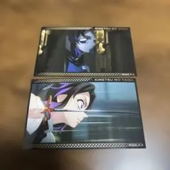 鬼滅の刃 トレーディングミニブロマイド 胡蝶しのぶ 2枚セット