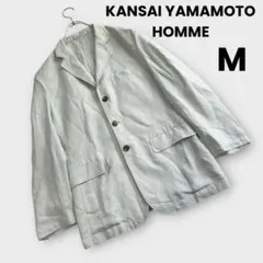 KANSAI YAMAMOTO HOMME 麻混　M テーラードジャケット