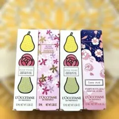 ロクシタン　ジェリーフレグランス　ラフランスローズ　ジャスミンローズ　など4本