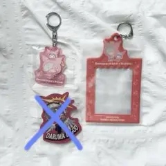 大妖怪 エニマイくじ CR だるまいずごっと サンリオ ステッカー キーホルダー
