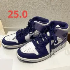 NIKE AIR JORDAN 1 MID スカイJパープル