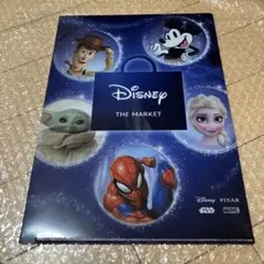 ディズニー　THE MARKET 特典A4クリアファイル