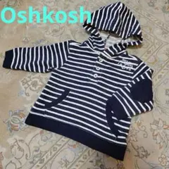 美品　Oshkosh　18M 80cm　フード付きトレーナー　パーカー