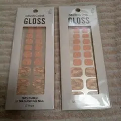 DASHING DIVA GLOSS ペディキュア用ネイルシール 2個セット