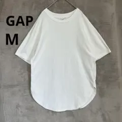 GAP Tシャツ ホワイト シンプル オーバーサイズ M ヘビーウェイトTシャツ
