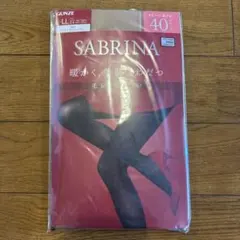 SABRINA サブリナ L-LL タイツ ナチュラルベージュ 40デニール