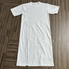 ☆美品☆SHEIN Dazy ホワイトロングシャツ ワンピース カットソー