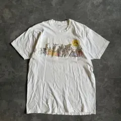 コピーライト有80sUSA製シングルステッチ Amado PenaアートTシャツ 