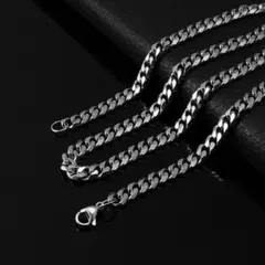 3.5㎜ 喜平ネックレス ステンレスネックレス ステンレスチェーン シルバー