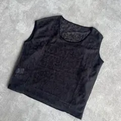 PERVERZE Lace Double Tank Top