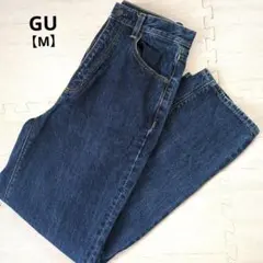 【GU】春 レディース M ストレートデニム