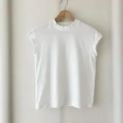 【無印良品】ホワイト コットンTシャツ コットン100% XSサイズ　シンプル