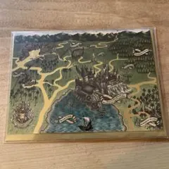 ハリーポッター　ホグワーツ　グリーティングカード　　メッセージカード