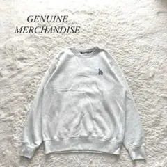 D3【GENUINE MERCHANDISE】ドジャース　トレーナー　刺繍　Lのサムネイル