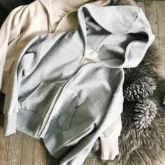 シールームリン　フーディースウェットzipパーカー