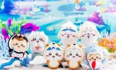 ちいかわ水族館 コツメカワウソ ちいかわ、ハチワレ うさぎ  3点セット