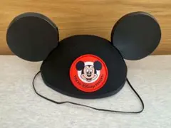 ディズニーランド ミッキーマウス耳付き帽子