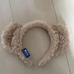 ダッフィー 耳付きカチューシャ ベージュ