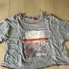 repipi armario グレー 半袖Tシャツ S