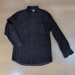 [セール中]UNIQLO ダークブラウン 長袖ネルシャツ L