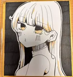 オリジナル手描きアナログイラスト　小色紙