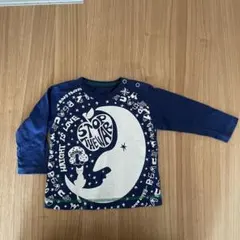 紺色ベビーTシャツ80