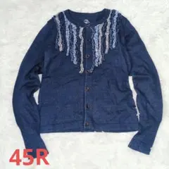 未使用45r45rpmレースdeニットインディゴカーディガン 2025年最新】45RPM インディゴ カーディガンの人気アイテム - メルカリ