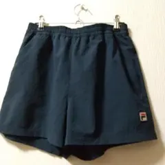 FILA ダークブルー テニスショートパンツ
