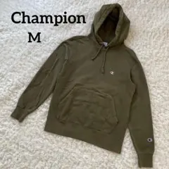 Champion チャンピオン パーカー トレーナー トップス M カーキ
