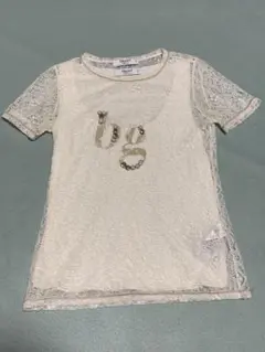 blugirl レースビジュー半袖カットソー インナー付き38 M相当のサムネイル