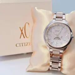 CITIZEN シチズン xC クロスシー サン＆ムーン ピンクゴールド　ダイヤのサムネイル
