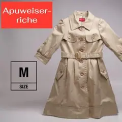 【美品】Apuweiser-riche トレンチコート Mサイズ ベルト付