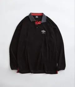 UMBRO for ADAM ET ROPE' ブラック ポロシャツ 長袖のサムネイル