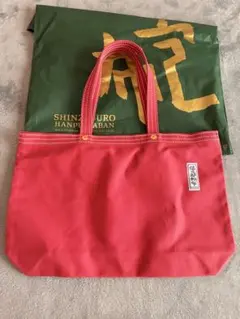 信三郎帆布 トートバッグ 赤のサムネイル
