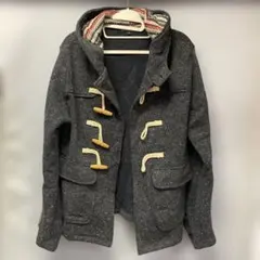ダークグレー ダッフル　ジャケット