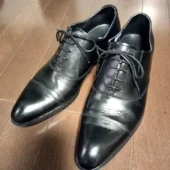 美品✨スーツセレクト　ドレスシューズ　25.0cm ストレートチップ　内羽根のサムネイル