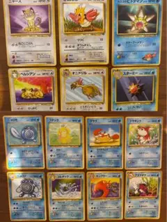 ポケモンカード　ニャース、ペルシアン、オニスズメ、カスミのヒトデマン他14枚