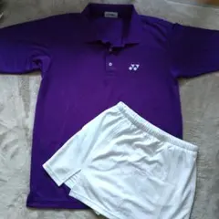 YONEX パープル ポロシャツ Lサイズ セット