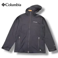 【裏フリース】コロンビア ジャケット 黒 M 撥水 オムニシールド ※背面汚れ有
