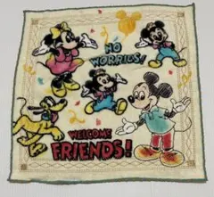 ディズニーウォーターフレンズ　ミッキーマウス　ミニタオル　未使用品