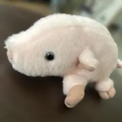 新品　豚のオルゴール付きぬいぐるみ　人形の吉徳