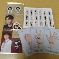 渡辺翔太 ステッカー・カードセット SnowMan