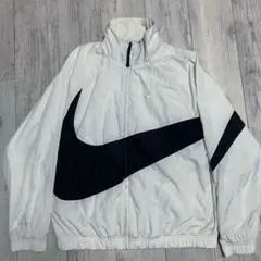 NIKE ナイキ ビッグスウォッシュ ウーブンジャケット刺繍ロゴ ナイロン