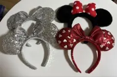 ディズニー　カチューシャ　4点セット