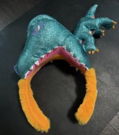 恐竜デザイン カチューシャ USJ ラメ
