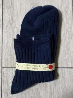 ネイビー 靴下 22~25cm