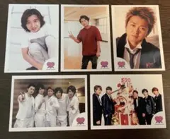 嵐 大野智 公式 生写真 ミニフォトカード 5枚セット