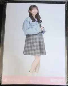 乃木坂46　菅原咲月　デニムジャケット　ヒキ　生写真