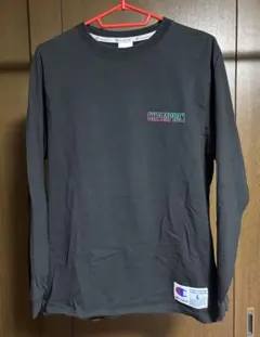 Champion チャンピオン ロンT 長袖Tシャツ ブラック Lサイズ