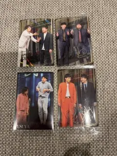 サイン入りお笑い芸人カード4枚セット　吉本　ウエハース